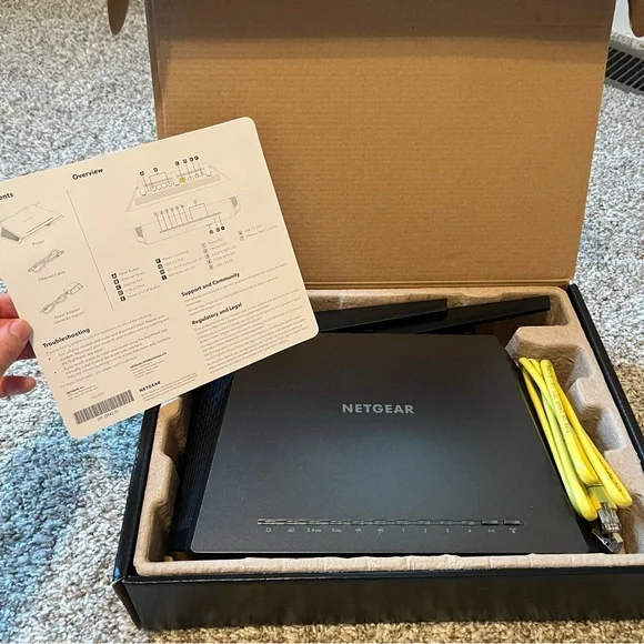 Netgear Nighthawk A1900 R7000 Dual-Band Wi-Fi Router – Open Box, Unused - Picture 6 of 6